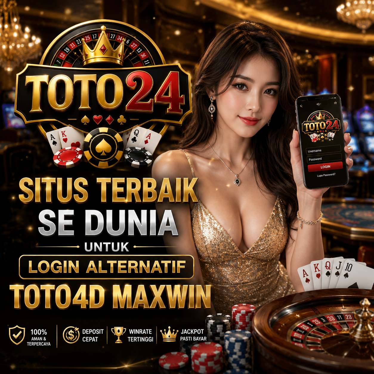 TOTO24 Situs Terbaik Se Dunia untuk Login Alternatif TOTO4D Maxwin